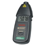 Digital Laser Tachometer with data logging and non-contact measurement